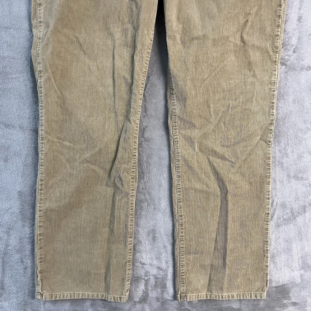 Polo Ralph Lauren Corduroy Pants Mens 38x32 Beige Tan Straight Dungarees Preppy